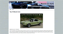 Desktop Screenshot of musclecarcool.com